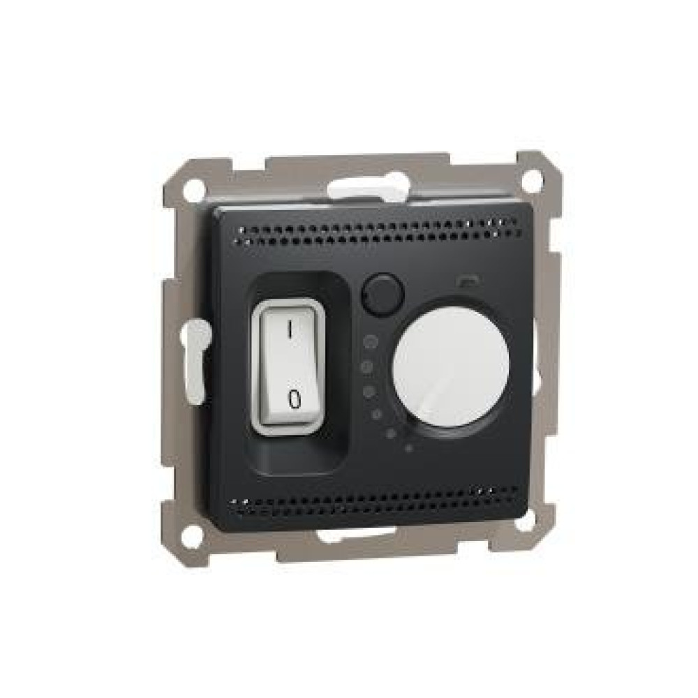 Терморегулятор для теплых полов Schneider Electric Sedna Design Черный SDD114507